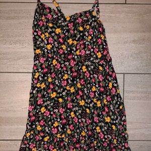Floral Midi Skater Dress